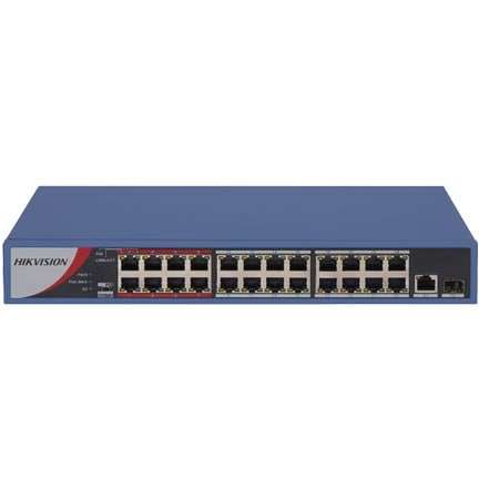 Hikvision 16 DS-3E0326P-E-M 24 Port Fast Ethernet POE Switch