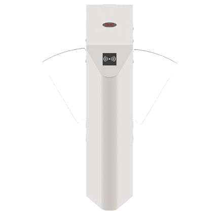 ZKTeco FBL4222 ZKTeco dual lane flap barrier turnstile