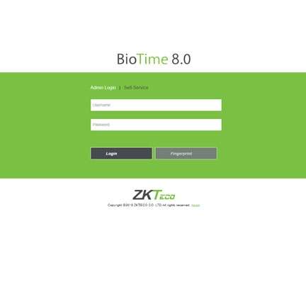 ZKTeco BioTime 8.0 Time Attendance Software