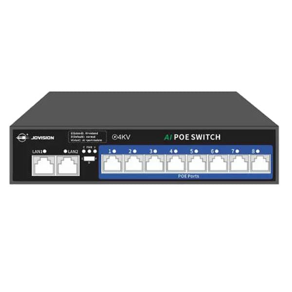 Jovision JVS-S10-8P 8-Port PoE Switch
