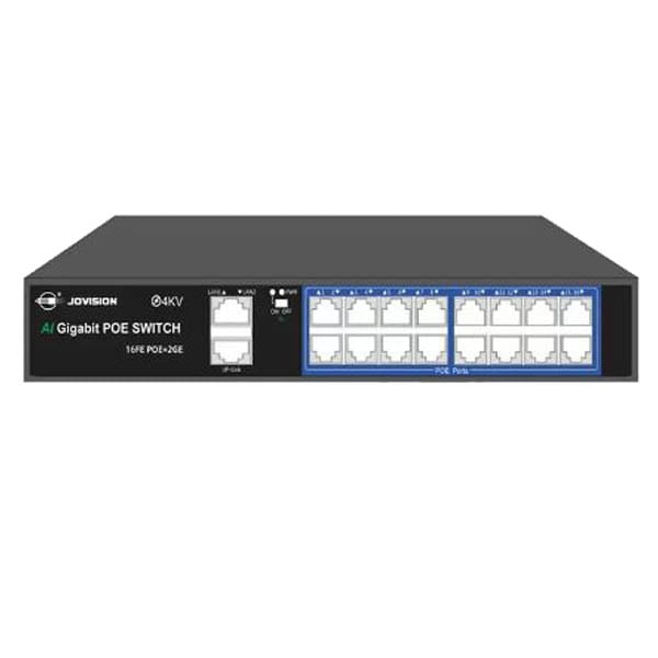 Jovision JVS-S18-16P-240W 16 Port PoE Switch