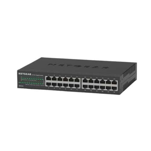 Netgear GS324 24 Port Desktop Switch Gigabit Ethernet Unmanaged