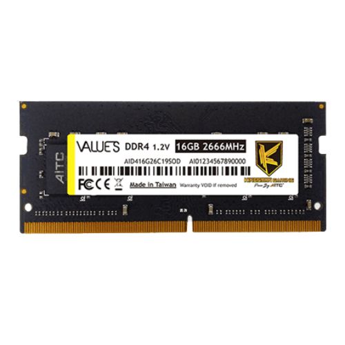 AITC Kingsman Gaming DDR4 16GB 2666MHz Laptop Ram