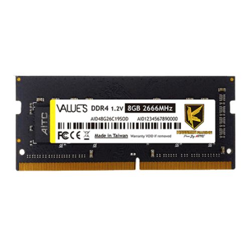 AITC Kingsman Gaming DDR4 8GB 2666MHz Laptop Ram