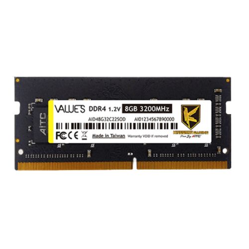 AITC Kingsman Gaming DDR4 8GB 3200MHz Laptop Ram