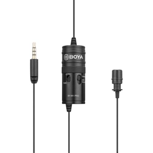 Boya BY-M1 Pro Universal Lavalier Microphone with Audio Output Port