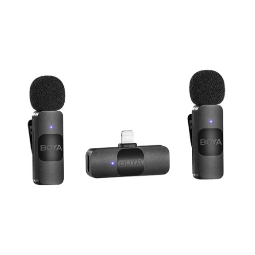 Boya BY-V2 Ultracompact Wireless Microphone System for iOS Device