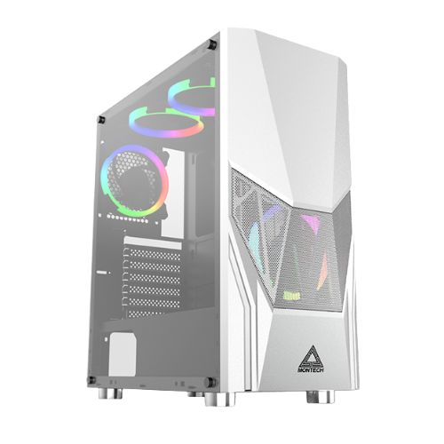 Montech Fighter 500 White ATX Mid Tower Gaming Casing