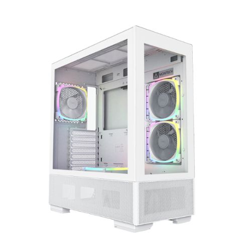 Montech Sky Two White Mid Tower ATX Gaming Desktop Casing