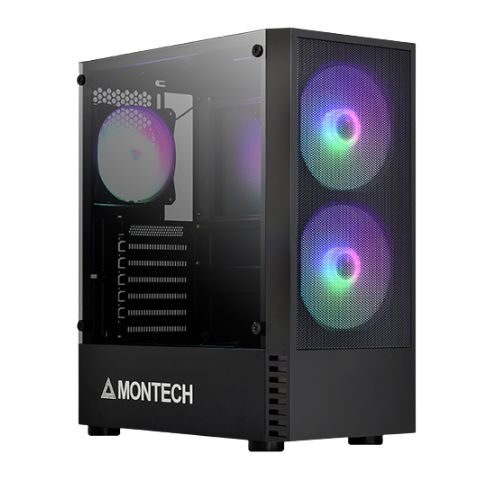 Montech X2 MESH Black ATX Mid Tower Gaming Casing