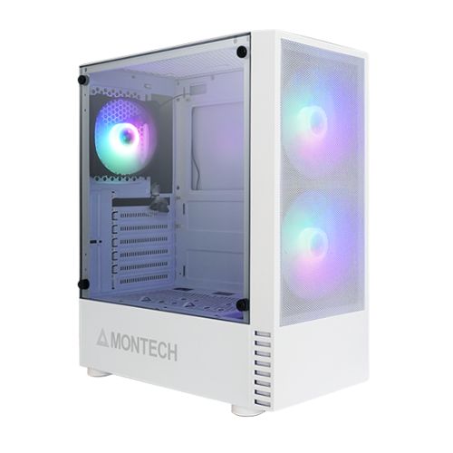 Montech X2 MESH White ATX Mid Tower Gaming Casing