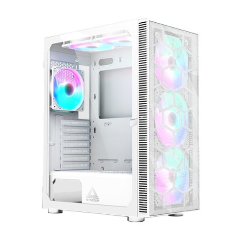 Montech X3 MESH White RGB Lighting ATX Gaming Casing