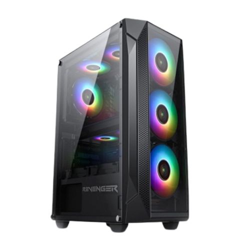 Revenger JETFIRE 2 Black RGB Gaming Case