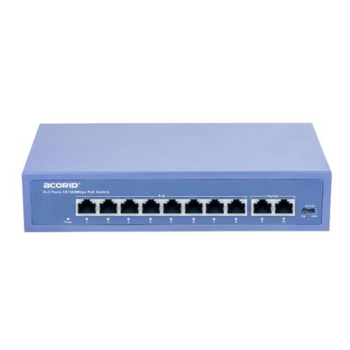 Acorid CS1110P 8 Ports 10/100M PoE Switch
