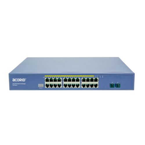 Acorid GLS1726PF 250W 24 Ports PoE Switch