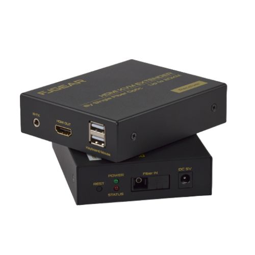FJGEAR 20KM HDMI KVM FIBER EXTENDER