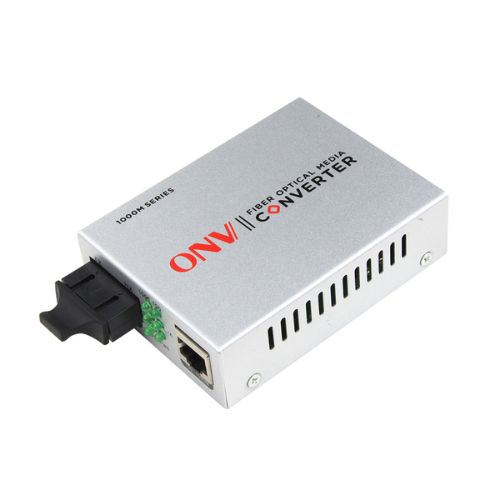 ONV 1110-MCX-O Gigabit 2 Port Single Mode Dual Fiber Media Converter