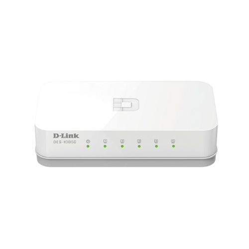 D-Link DES-1005C 5-Port 10/100 Mbps Network Switch