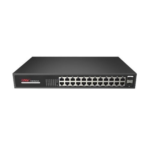 ONV-H3024PFS 24 Port Full Gigabit PoE Fiber Switch