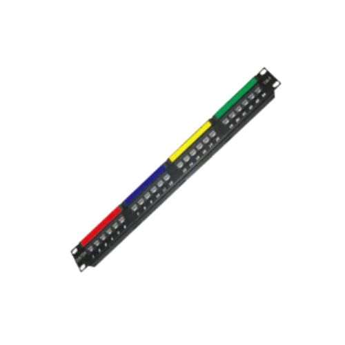 Dintek 1406-00011PC6 Cat6 24-Port Modular Patch Panel