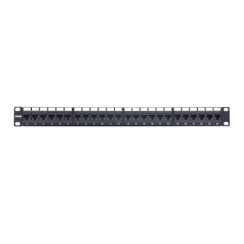 Vivanco Cat-6 24 Port Patch Panel with Modular