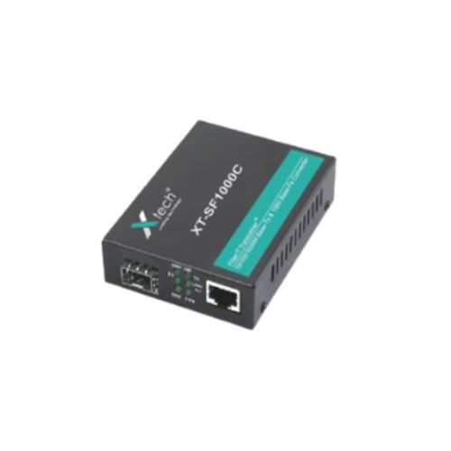 Xtech XT-SF1000C Case 1xSFP Slot Media Converter