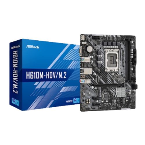 ASRock H610M-HDV/M 2 Micro ATX Motherboard