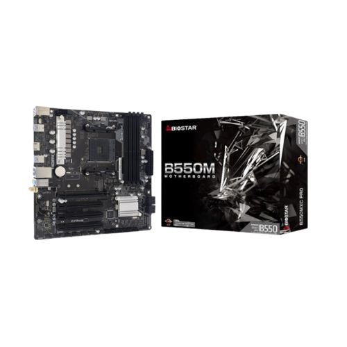 Biostar B550MXC PRO DDR4 AMD AM4 Micro ATX Motherboard