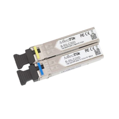 MikroTik S-3553LC20D 1.25G Single SFP Module