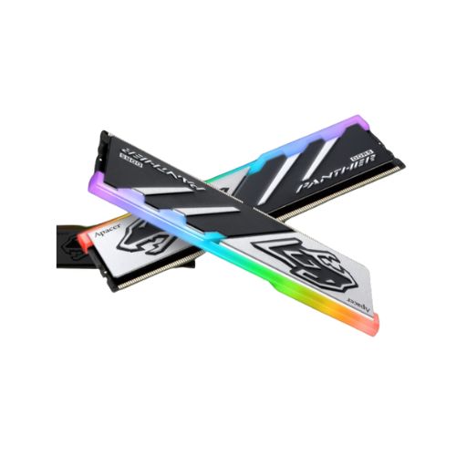 Apacer Panther RGB 16GB DDR5 6000MHz Silver-Black Gaming Desktop Ram