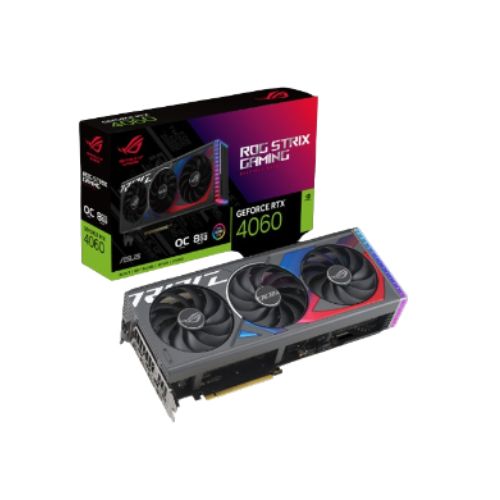 ASUS ROG Strix GeForce RTX 4060 OC Edition 8GB GDDR6 Graphics Card