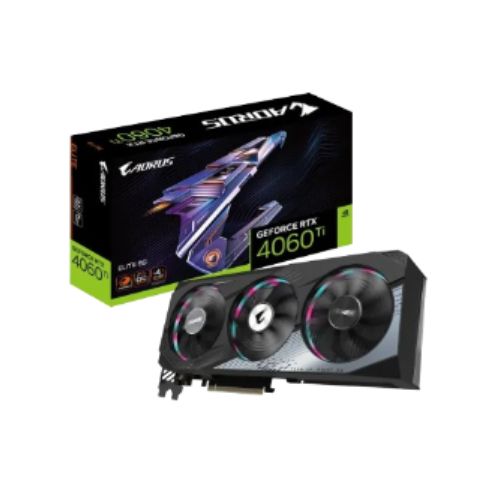 Gigabyte AORUS GeForce RTX 4060 Ti ELITE 8G GDDR6 Graphics Card