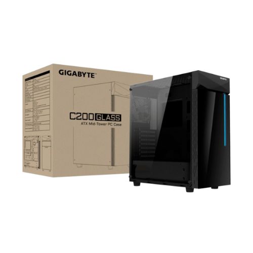Gigabyte C200 GLASS ATX Mid-Tower Gaming Casing