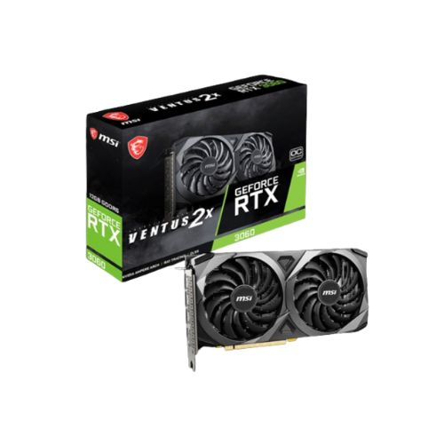 MSI GeForce RTX 3060 VENTUS 2X 12G OC 12GB GDDR6 Graphics Card