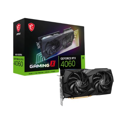 MSI GeForce RTX 4060 GAMING X 8G 8GB GDDR6 Graphics Card