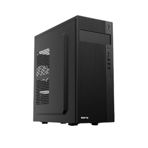 Value Top VT-E185 Mid Tower Black ATX Desktop Casing with Standard PSU