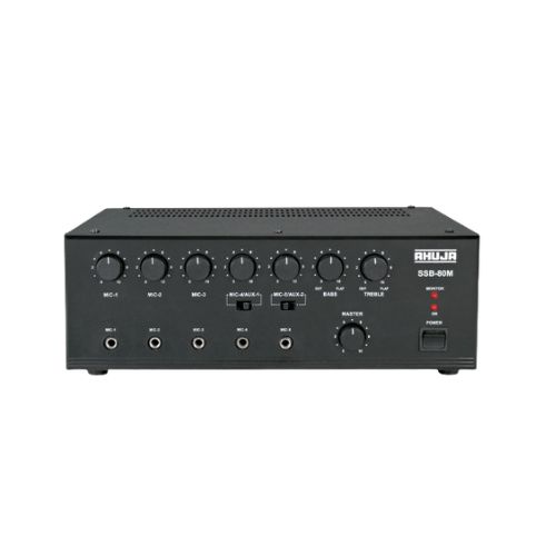 Ahuja SSB-80M Medium Wattage PA Mixer Amplifier