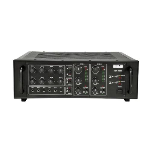 Ahuja TZA-7000 700 WATTS 2 ZONE PA MIXER AMPLIFIER