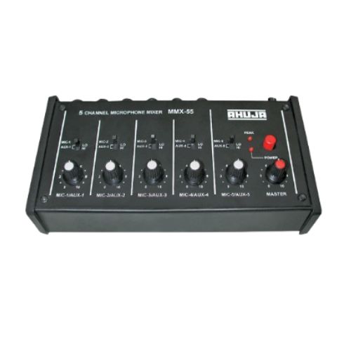 Ahuja MMX-55 5Channel PA Mixer