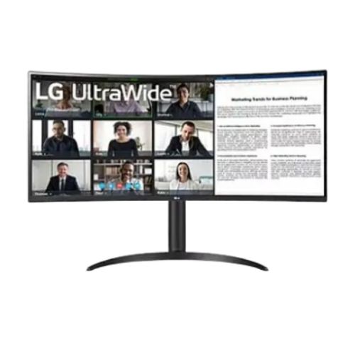 LG 34WR55QC-B 34 inch WQHD UltraWide 100Hz Curved Monitor