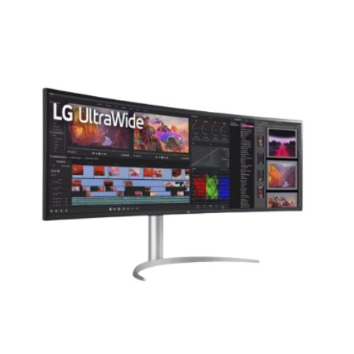 LG UltraWide 49WQ95C-W 49 inch Dual QHD HDR 144 Hz Curved Monitor
