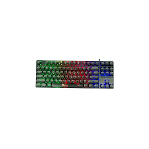 Pc Power K87 RGB Black Wired Gaming Keyboard with Bangla
