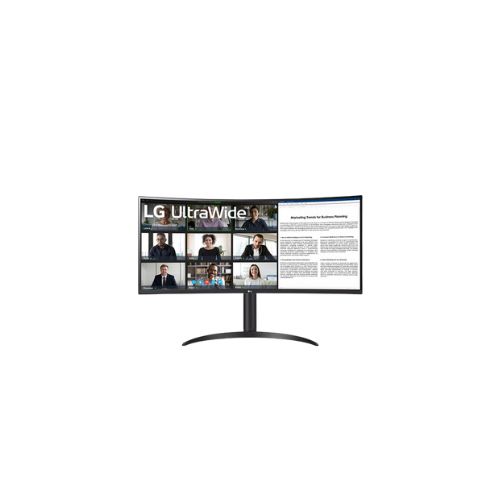 LG 34WR55QK-B 34-inch WQHD 100Hz UltraWide Curved Monitor