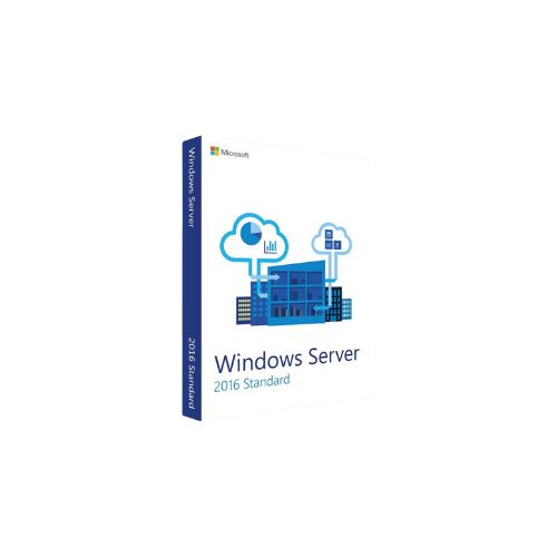 Microsoft Windows Server Standard 2016 64Bit English 1pk DSP OEI DVD 16 Core Base License