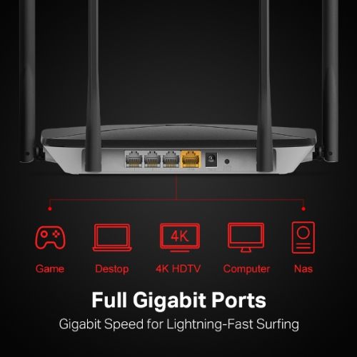 Mercusys AC12G AC1200 Dual Band Gigabit WI-Fi Router