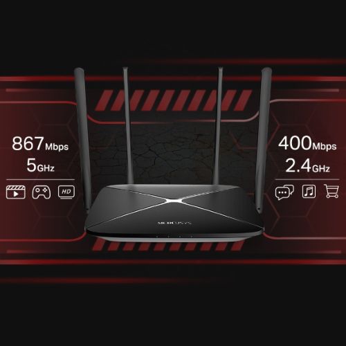 Mercusys AC12G AC1200 Dual Band Gigabit WI-Fi Router