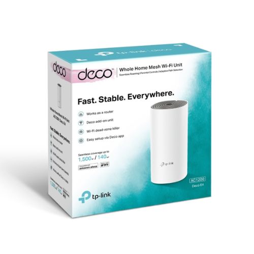 TP-Link Deco E4 AC1200 Dual-band Mesh Router (1 Pack)