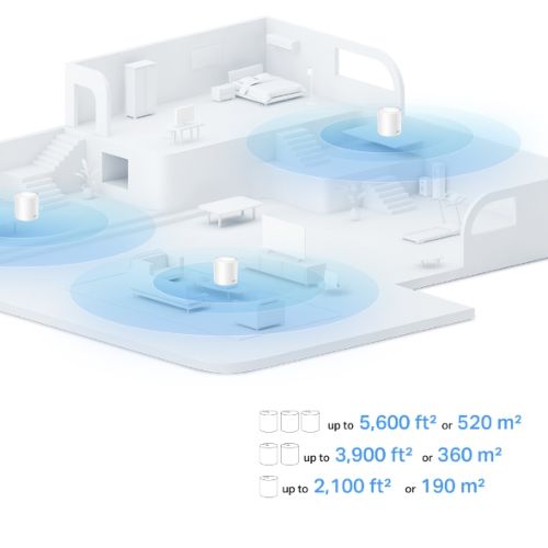 TP-Link Deco X10 AX1500 Dual-Band Mesh Router (2 Pack)