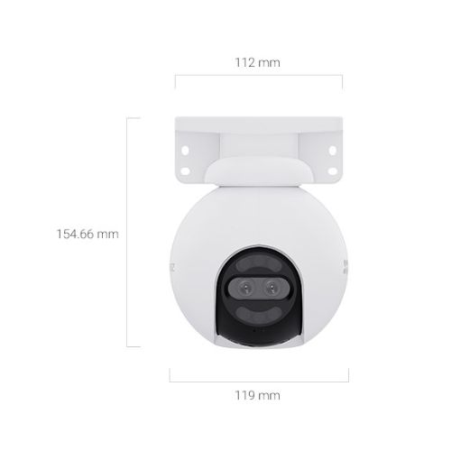EZVIZ H80x Dual 4K Dual-Lens Pan & Tilt Wi-Fi Camera