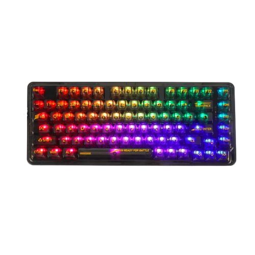 Jedel KL-123 Transparent RGB Mechanical Keyboard
